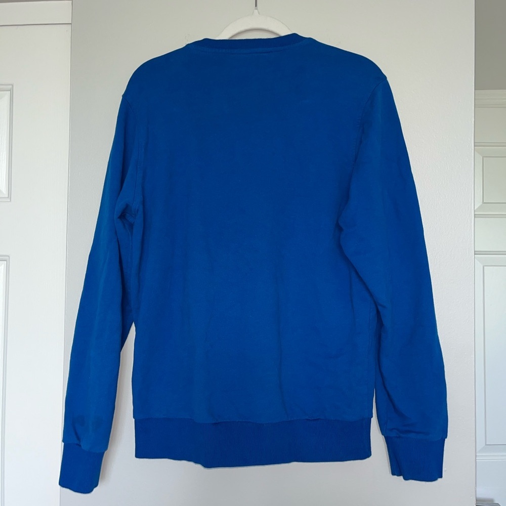 Men’s Blue Oakley Custom Fit Crew Neck Sweatshirt Size Large - Picture 3 of 5